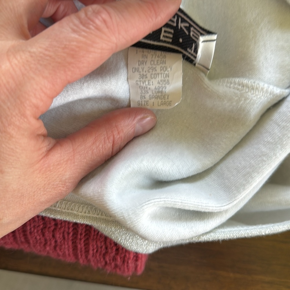 Vintage NET Works Silver Women's tank Top large - Picture 6 of 6